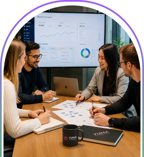 Custom software development Luton team planning bespoke business software