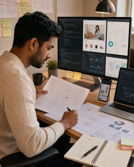 Software development planning for a Luton business