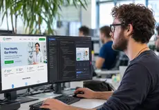 Web design project for a pharmacy business